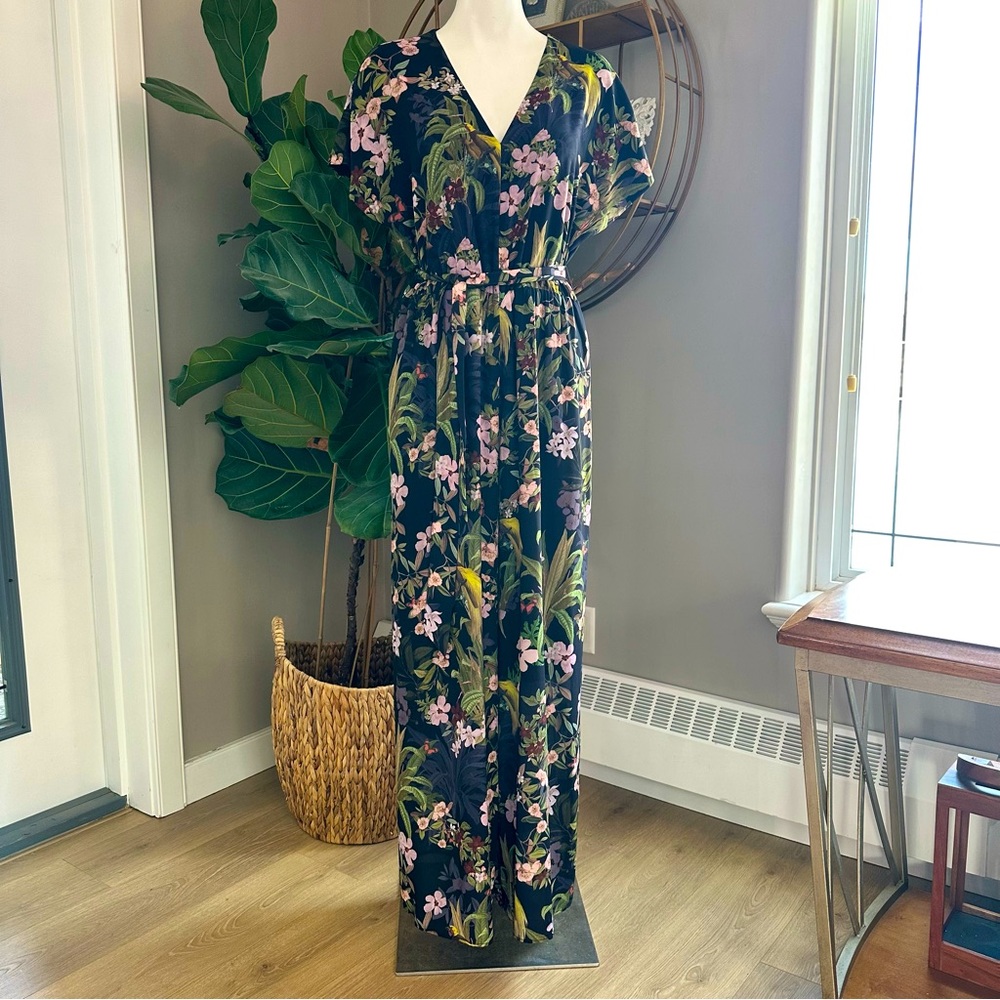 H&M - NWOT floral print jumpsuit